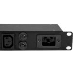 Lightwave 8-Way C13 Rackmount PDU 1U 13A Black PROD-PDU-7