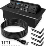 Lightwave Table Top Metal Pop-Up Box with Dual Power, HDMI, RJ45 and USB PROD-PDU-10