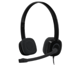 Logitech H151 Stereo Headset, 3.5mm Analog Jack, Noise-Canceling Microphone 981-000589