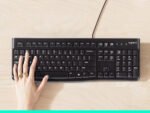 Logitech K120 Wired USB Keyboard, Spill-Resistant, Quiet Keys 920-002508