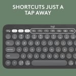 Logitech K380s Multi-Device Bluetooth Keyboard Tonal Graphite 920-011851