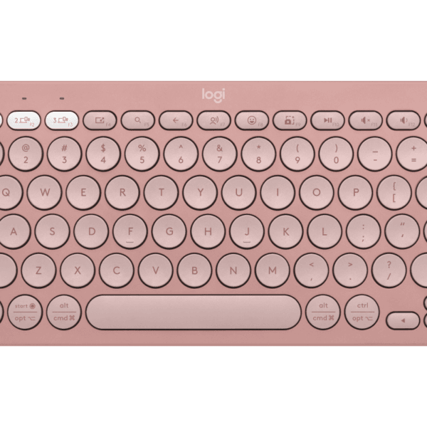 Logitech Pebble Keys 2 K380s Bluetooth Keyboard - Tonal Rose 920-011853