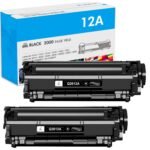 Mercury MQ2612A 12A Black LaserJet Toner Cartridge MQ2612A