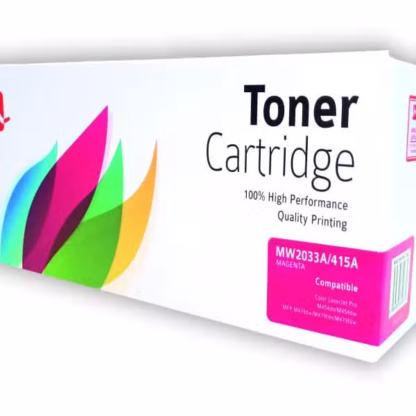 Mercury MW2033A Magenta Toner Cartridge 415A Compatible 2100 Page Yield MW2033A