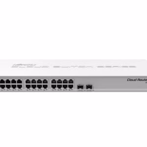 Mikrotik CRS326-24G-2S+RM 24-Port Gigabit Switch 2x 10G SFP+ CRS326-24G-2S+RM