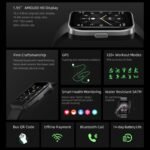 Oraimo QCY Urban GS Smart Watch 1.39-inch HD Display Bluetooth Calling IPX8 S9