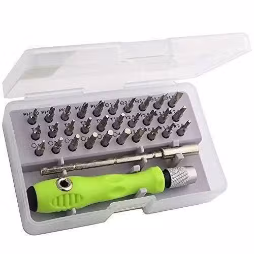 PS-P15 32-in-1 Precision Screwdriver Set, Cr-V Steel Bits