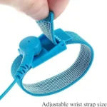 Paso PS-E01 Anti-Static Wrist Strap with 1.8m Coiled Cord - Image 3