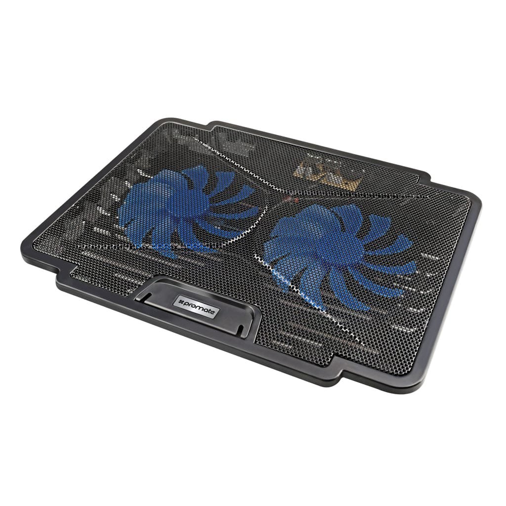 Promate AirBase-1 Dual 140mm Silent Fan Laptop Cooling Pad Promate AirBase-1 Dual 140mm Silent Fan Laptop Cooling Pad AIRBASE-1