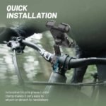 Promate BIKEMOUNT-2 SecureMount 360° Rotatable Bike Mount 4.7"-6.9" BIKEMOUNT-2