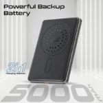 Promate Blade-5 5000mAh 15W MagSafe 20W USB-C PD Power Bank BLADE-5.BLACK