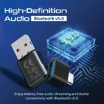 Promate BlueLink Bluetooth 5.0 MultiPoint Audio Adapter BLUELINK