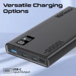 Promate Bolt-10PD 10000mAh 20W PD and 22.5W QC 3.0 Power Bank BOLT-10PD.BLACK