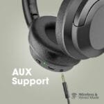 Promate Concord ANC Wireless Headphones 27H Playback CONCORD.BLACK