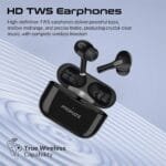 Promate Harmoni-Pro Bluetooth 5.3 TWS Earphones with IntelliTouch HARMONI-PRO.WHITE