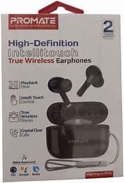 Promate Harmoni-Pro Bluetooth 5.3 TWS Earphones with IntelliTouch HARMONI-PRO.WHITE