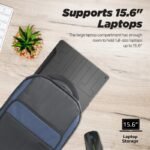 Promate Limber-BP Backpack 15.6" 300D Twill Polyester LIMBER-BP.BLUE