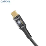 Promate LucidLine-CC200 100W USB-C Cable 2m Black LUCIDLINE-CC200.BLACK