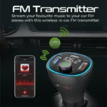 Promate PowerTune-38W FM Transmitter with 20W PD and QC 3.0 POWERTUNE-38W