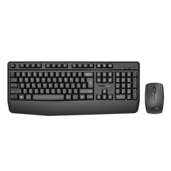 Promate ProCombo-14 Wireless Keyboard and 1200DPI Mouse Combo PROCOMBO-14.EN