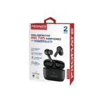 Promate ProPods ANC Earphones Bluetooth 5.3 25H Playback PROPODS.BLACK/WHITE