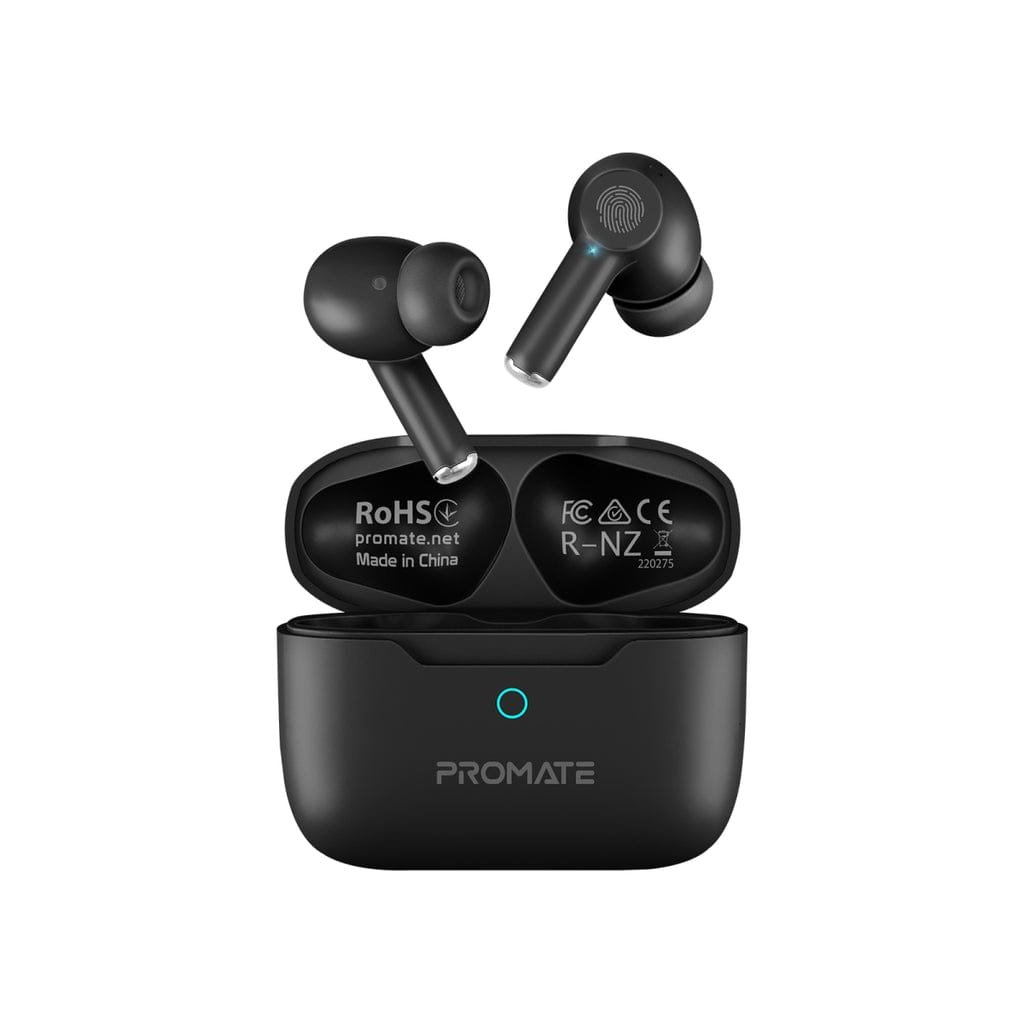 Promate ProPods ANC Earphones Bluetooth 5.3 25H Playback Promate ProPods ANC Earphones Bluetooth 5.3 25H Playback PROPODS.BLACK/WHITE
