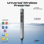 Promate ProPointer-S Wireless Presenter with Green Laser and Stylus PROPOINTER-S