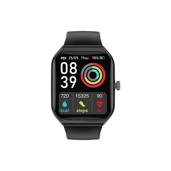 Promate ProWatch-AM19 1.96" AMOLED Bluetooth Calling Smartwatch PROWATCH-AM19.BLACK