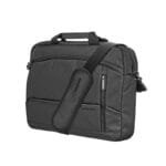 Promate Satchel-MB 15.6" Water-Resistant Laptop Messenger Bag with Luggage Belt SATCHEL-MB.BLACK