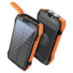 Promate SolarTank-20PDQi 20000mAh 20W PD Solar Power Bank with 10W Wireless Charging SOLARTANK-20PDQI