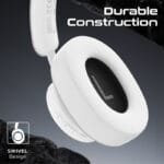 Promate TAKT Wireless Headphones 12H Playback White TAKT.WHITE