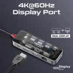 Promate TransHub-Pro 11-in-1 USB-C Hub 100W PD 4K HDMI DP TRANSHUB-PRO