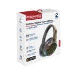 Promate TransTune ANC Wireless Headphones 40H Playtime Gunmetal TRANSTUNE.GUNMETAL
