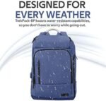 Promate TrekPack-BP 17.3" Laptop Backpack with USB Charging Port TREKPACK-BP.BLUE