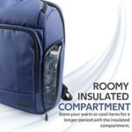 Promate TrekPack-BP 17.3" Laptop Backpack with USB Charging Port TREKPACK-BP.BLUE