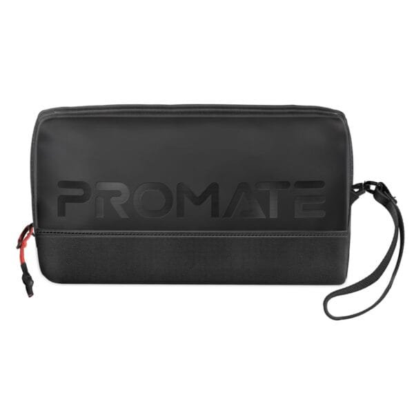 Promate Vali Tech Pouch Nylon Accessory Organizer VALI.BLACK