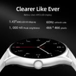 QCY GT2 S8 1.43" AMOLED Smart Watch WA23S8A