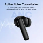 QCY T13X TWS Earbuds Bluetooth 5.3 4-Mic ENC Black BH23QT26A