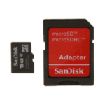 SanDisk 16GB microSDHC Class 4 Memory Card