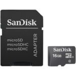 SanDisk 16GB microSDHC Class 4 Memory Card SDSDQM-016G-B35