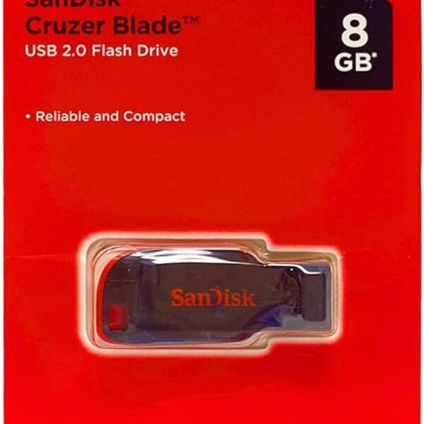 SanDisk Cruzer Blade 8GB USB 2.0 Flash Drive SDCZ50-008G-B35