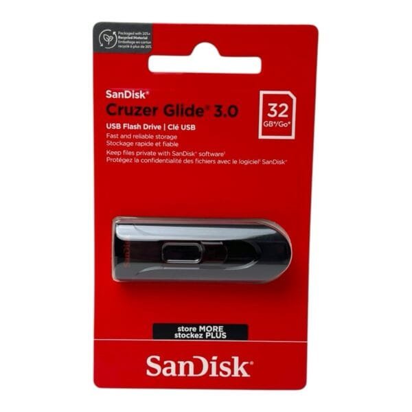 SanDisk Cruzer Glide 32GB USB 3.0 Flash Drive SDCZ600-032G-G35
