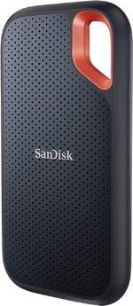 SanDisk Extreme Portable SSD 2TB NVMe 1050MB/s USB 3.2 Gen 2 SDSSDE61-2T00-G25