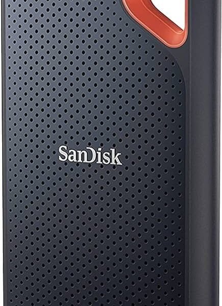 SanDisk Extreme Portable SSD 4TB 1050MB/s USB 3.2 Gen 2 SDSSDE61-4T00-G25