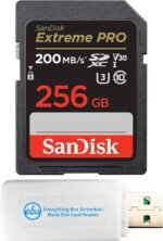 SanDisk Extreme Pro 256GB SDXC UHS-I 200MB/s Card SDSDXXD-256G-GN4IN