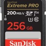 SanDisk Extreme Pro 256GB SDXC UHS-I 200MB/s Card SDSDXXD-256G-GN4IN