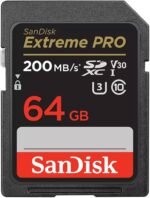 SanDisk Extreme Pro 64GB microSDXC UHS-I 200MB/s Read 90MB/s Write SDSQXCU-064G-GN6MA