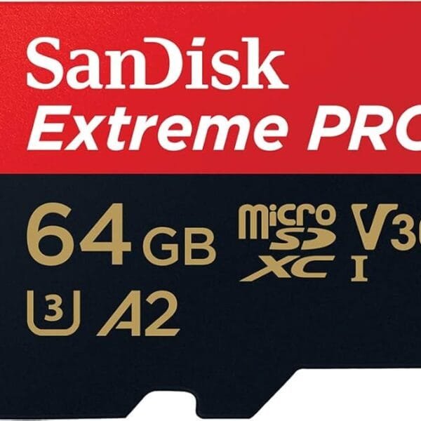 SanDisk Extreme Pro 64GB microSDXC UHS-I 200MB/s Read 90MB/s Write SDSQXCU-064G-GN6MA