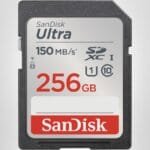 SanDisk Ultra 256GB SDXC UHS-I Card 150MB/s SDSDUNC-256G-GN6IN