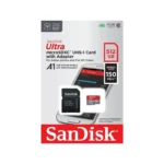 SanDisk Ultra 512GB SDXC UHS-I Card 150MB/s SDSDUNC-512G-GN6IN